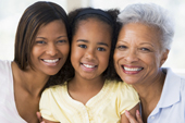Three
generation family